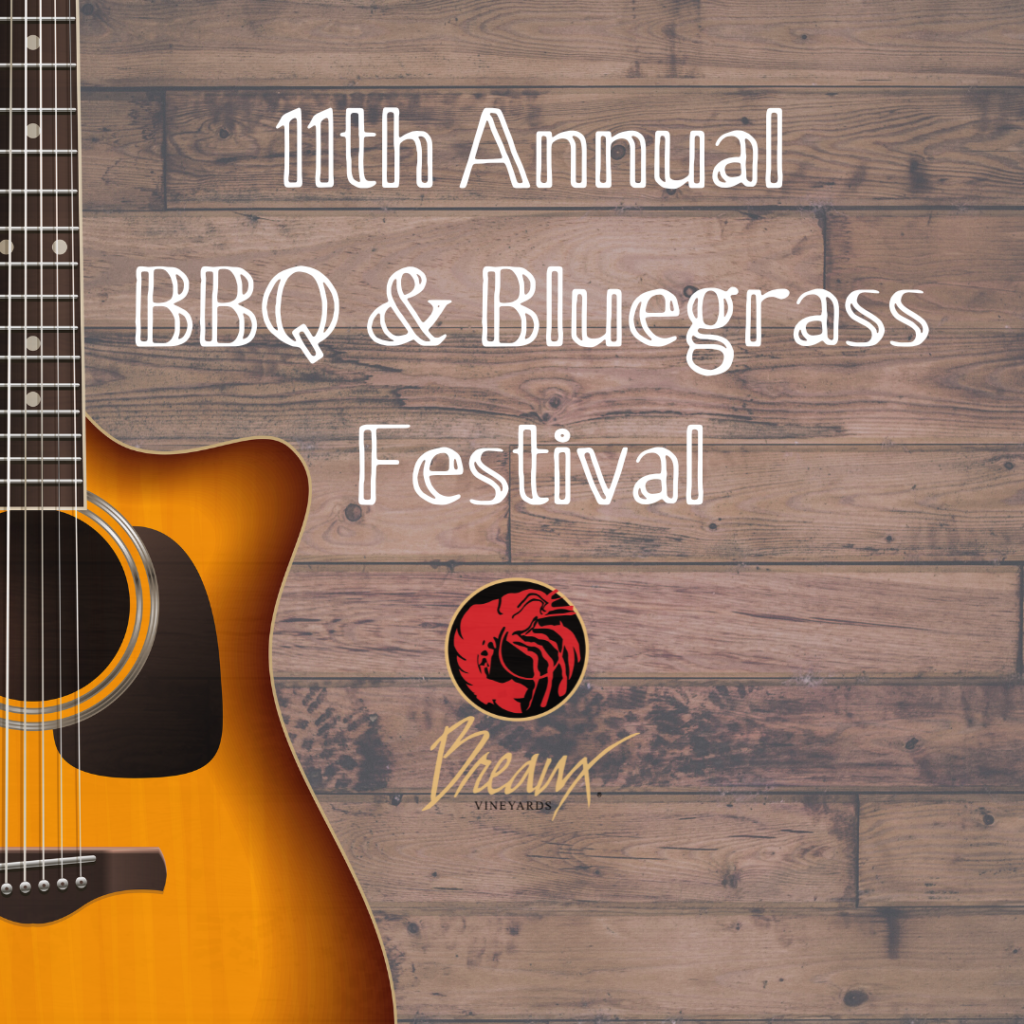 BBQ & Bluegrass Festival (LiveMusic) Breaux Vineyards Top Winery & Tasting Room in Loudoun VA